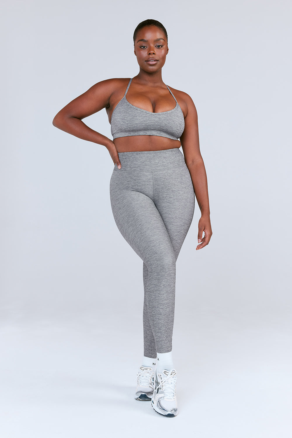 SkinLuxe Legging - Dark Grey Marl