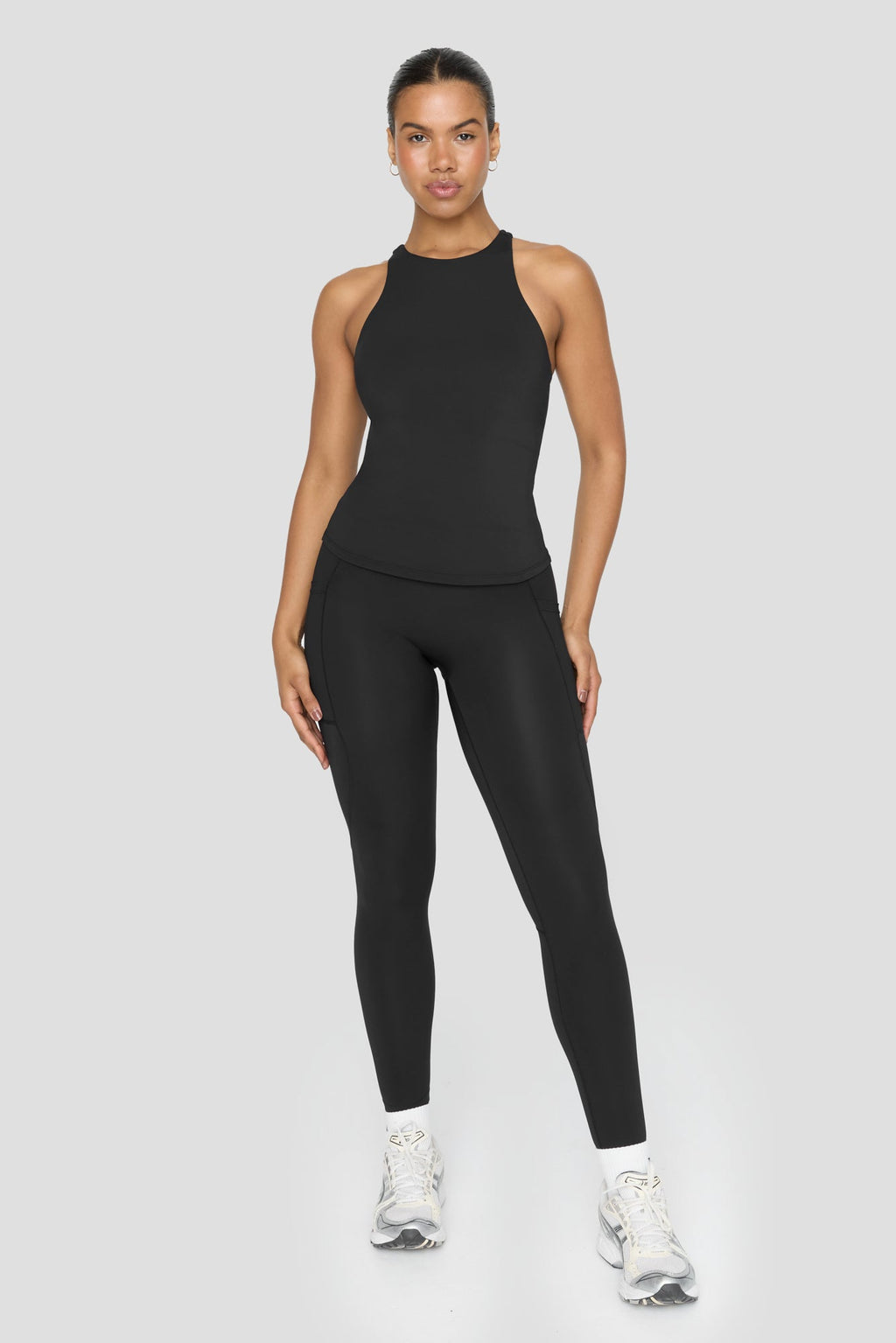 FormTech Built-In Support Longline Skim Fit Vest - Black