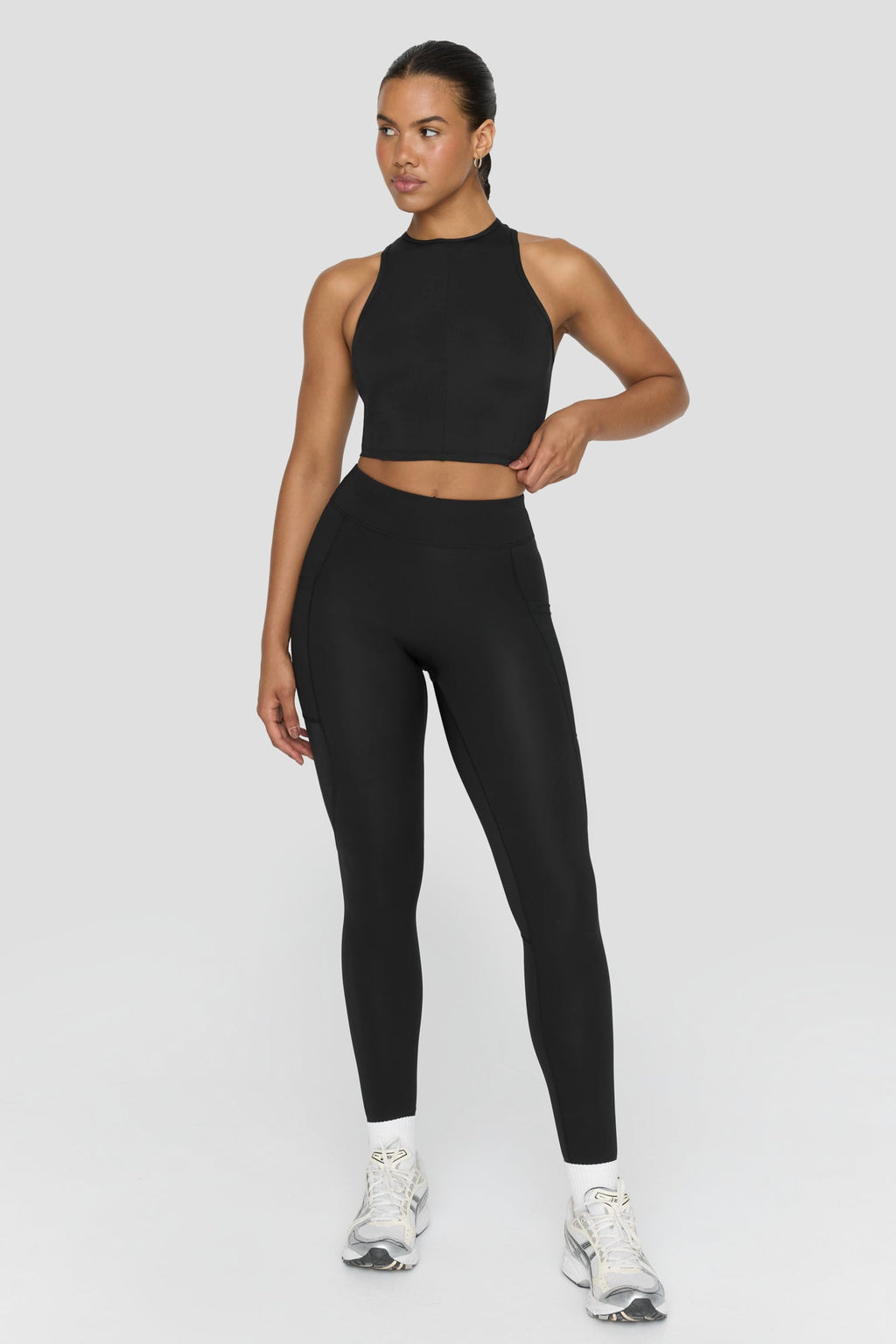 FormTech Open Back Racer Tank - Black