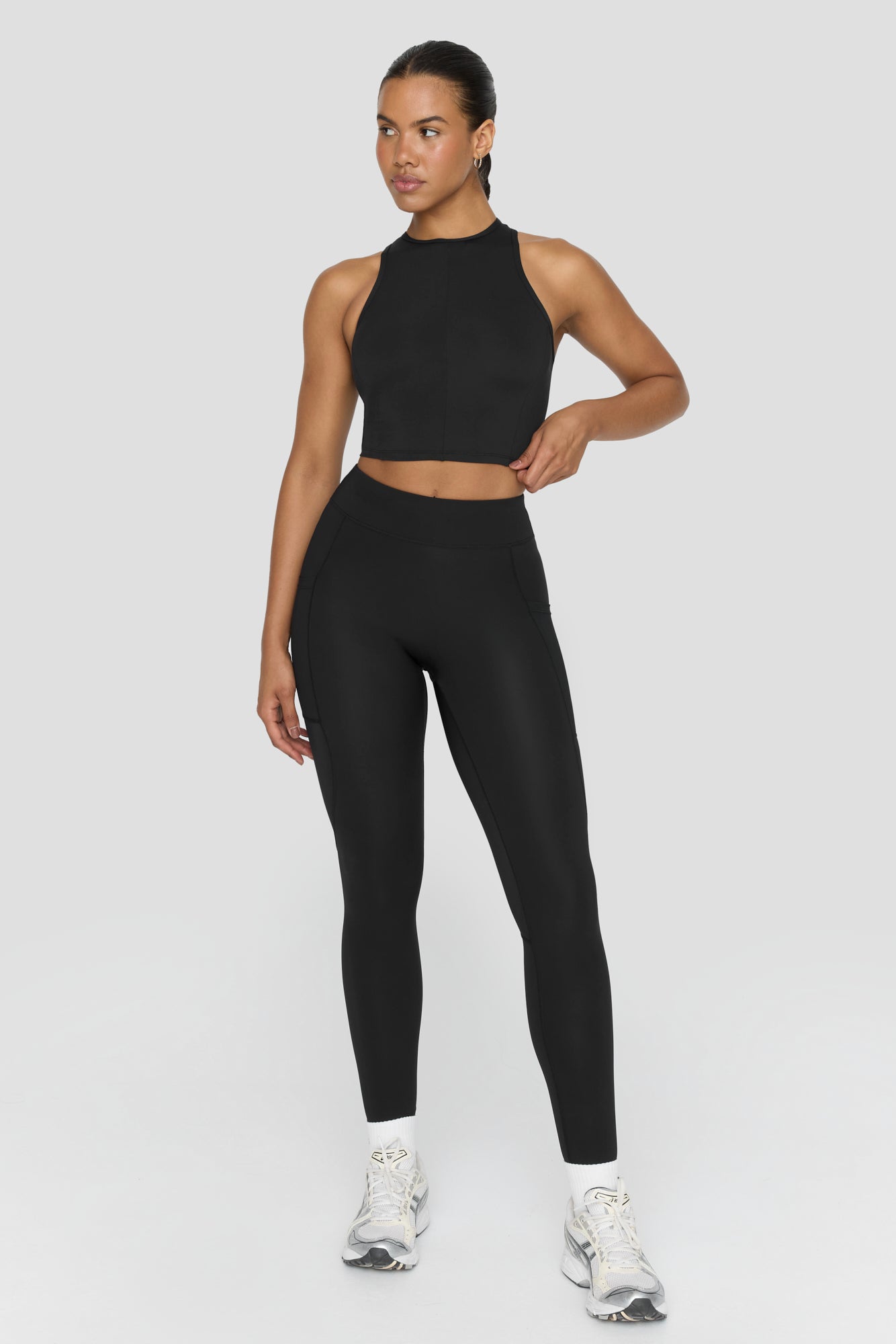 FormTech Open Back Racer Tank - Black