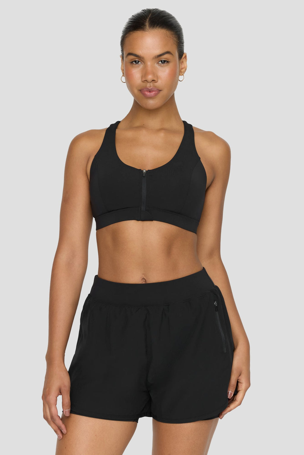 FormTech Double Layer Adjuster Running Short - Black