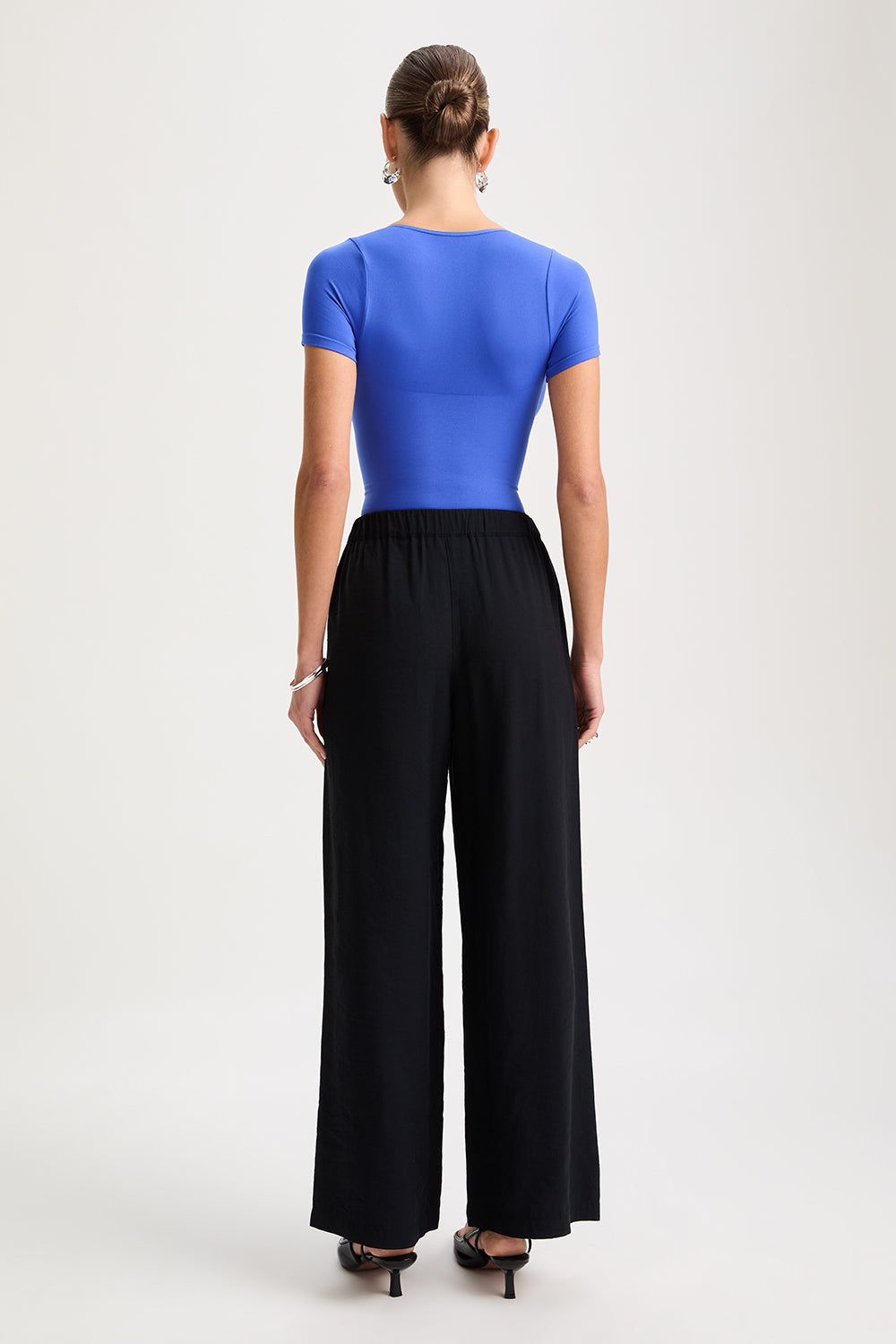 365 Contour Short Sleeve Shaping Bodysuit - Cobalt