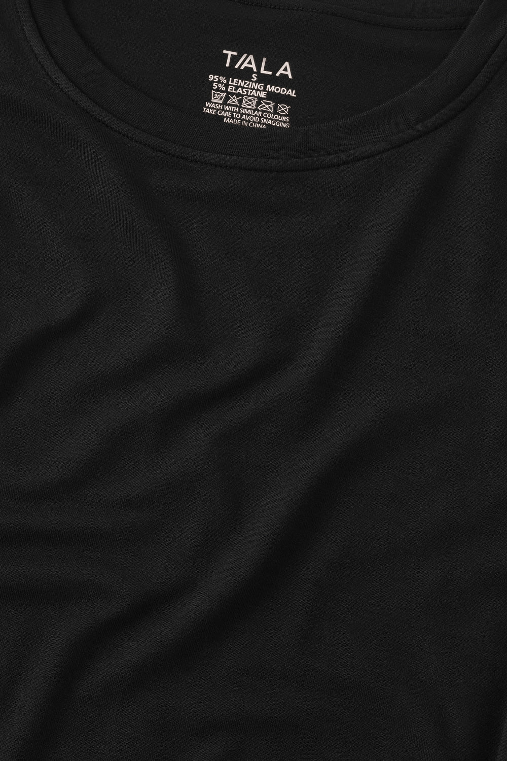 365 Long Sleeve Top - Shadow Black