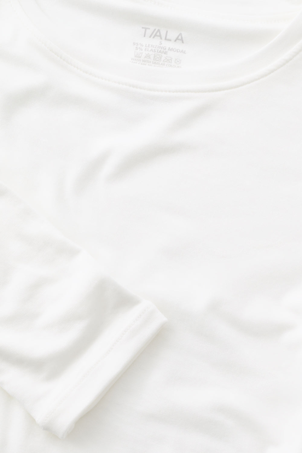 365 Long Sleeve Top - Coconut Milk