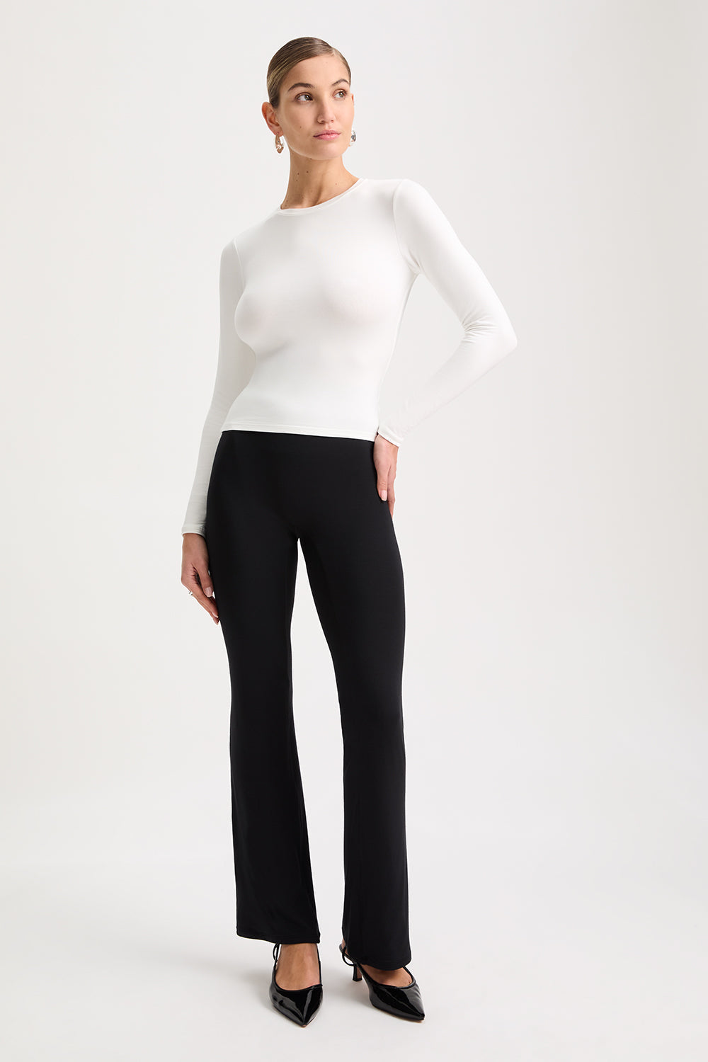 365 Long Sleeve Top - Coconut Milk