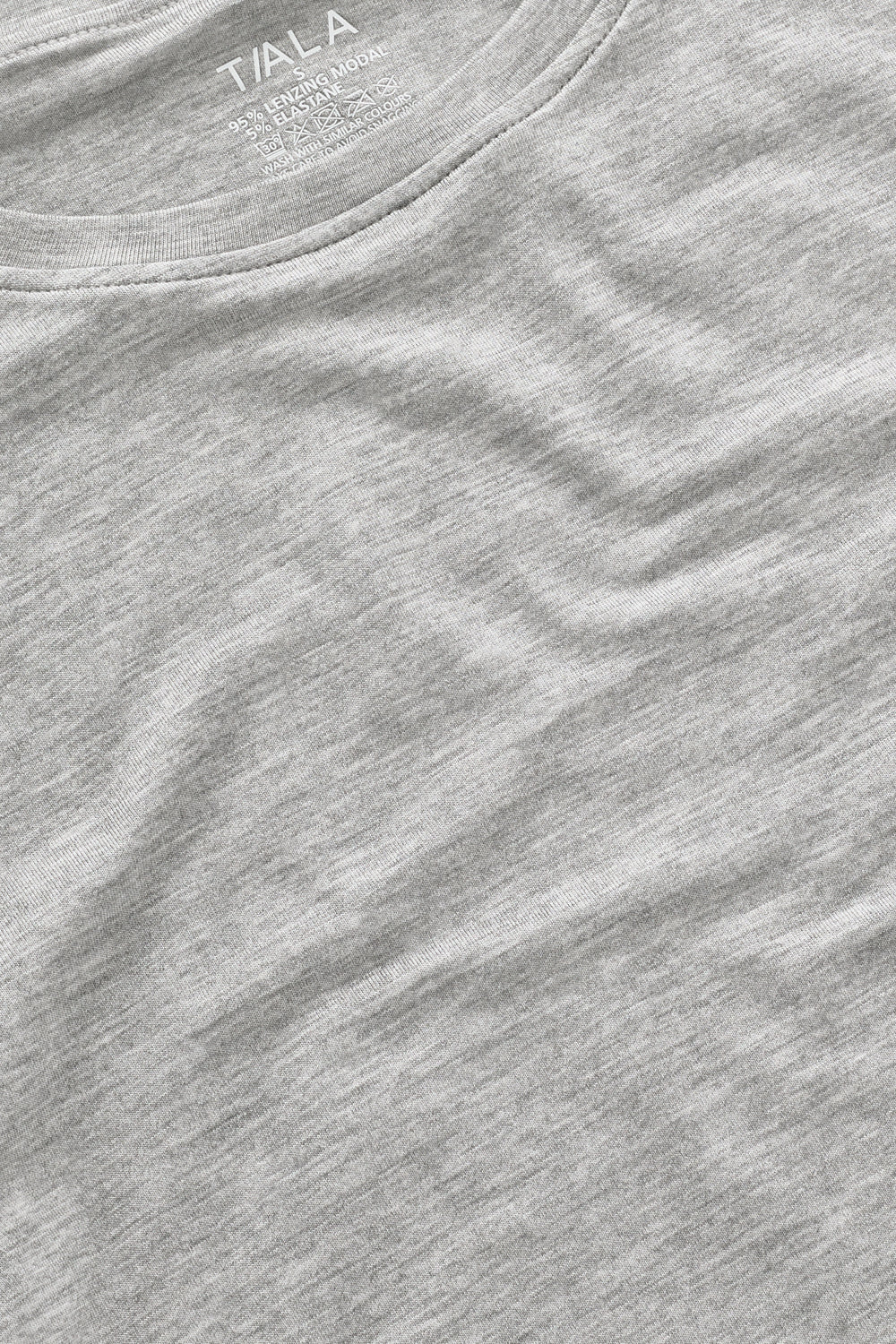 365 Long Sleeve Top - Grey Marl