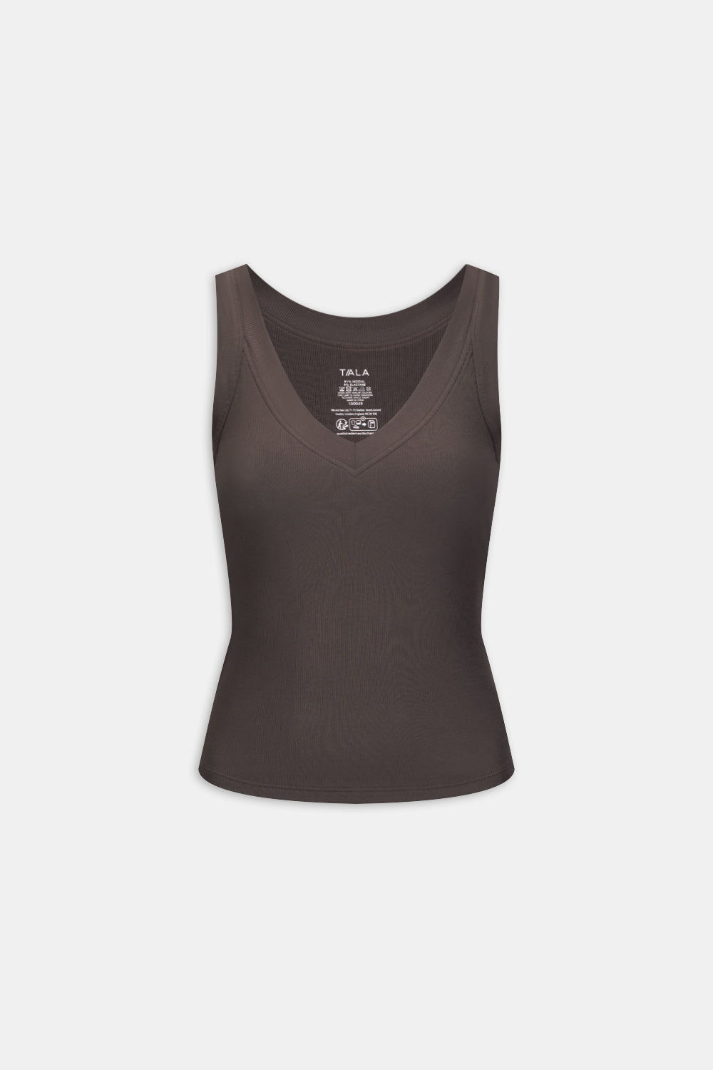 365 Sculpting Lounge Reversible Tank - Mocha Brown