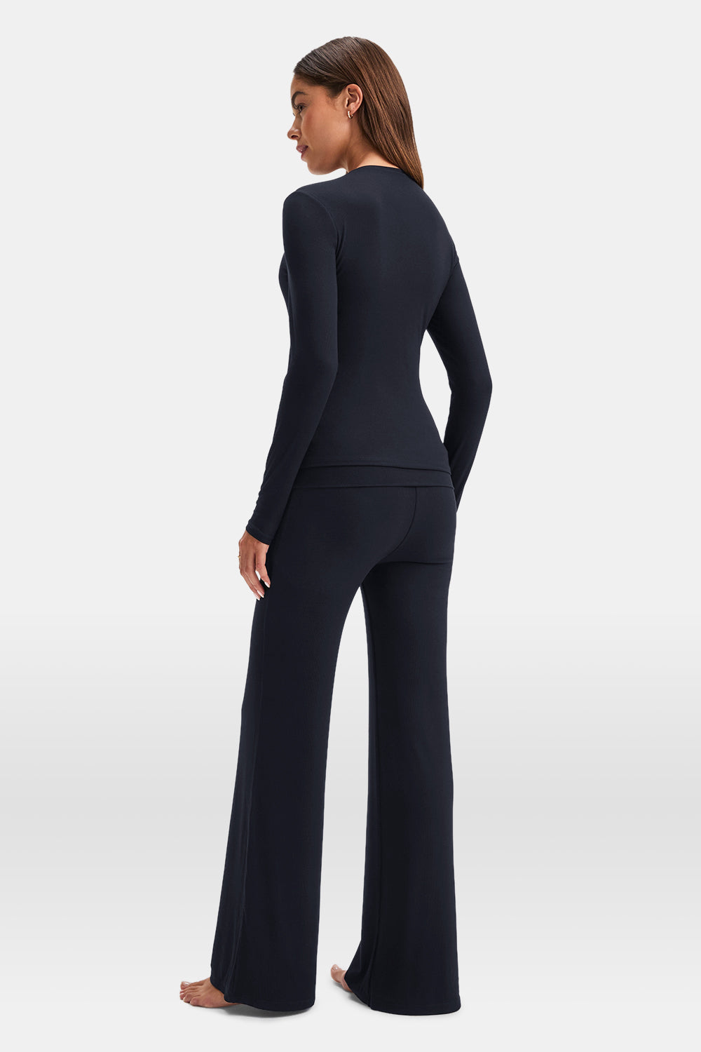 365 Sculpting Lounge Top - Washed Navy