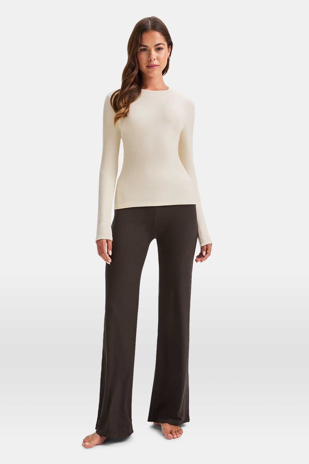 365 Sculpting Lounge Top - Buttermilk