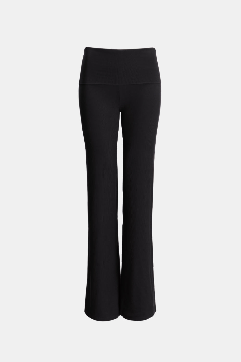 365 Sculpting Lounge Flared Trousers - Shadow Black