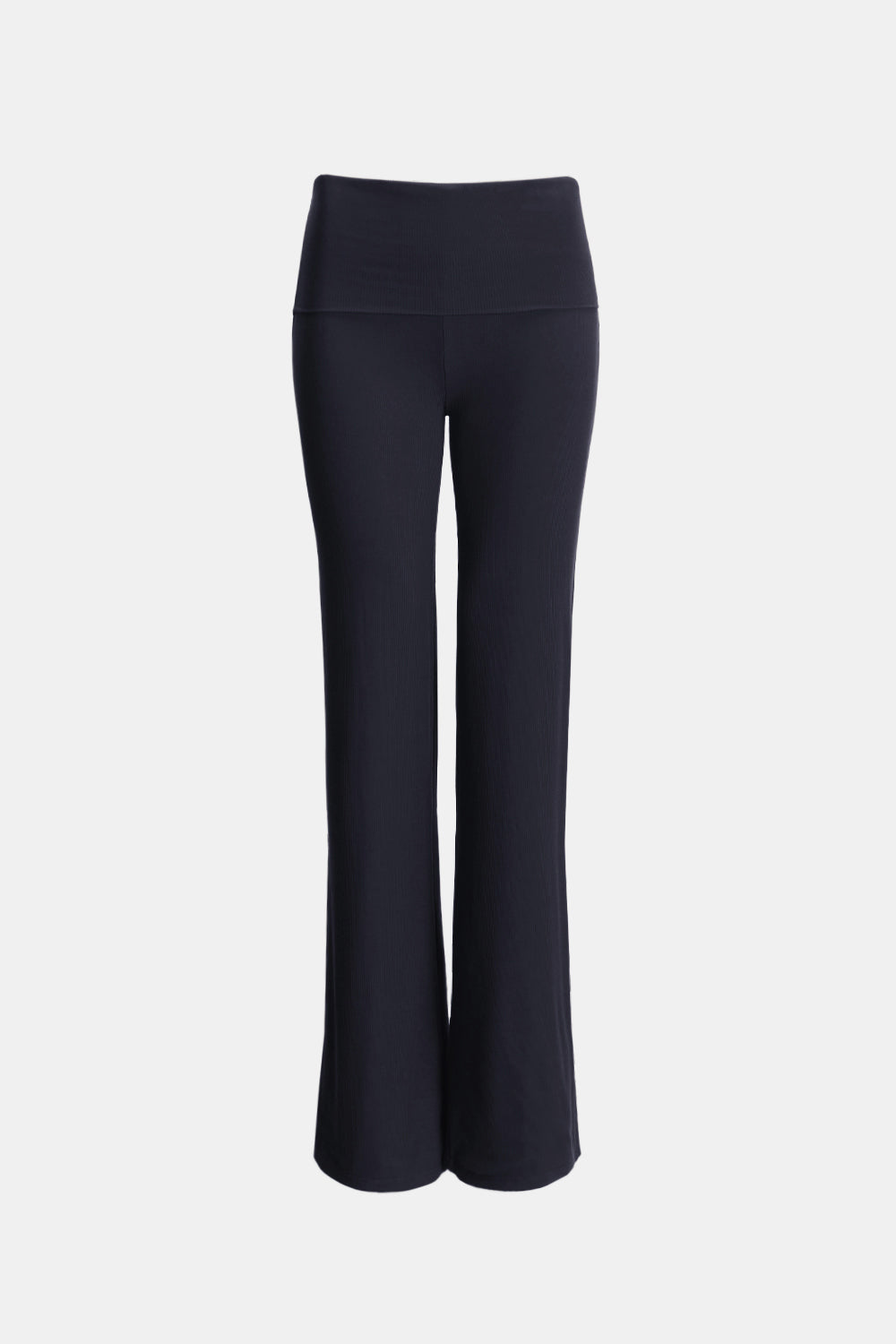 365 Sculpting Lounge Flared Trousers - Washed Navy