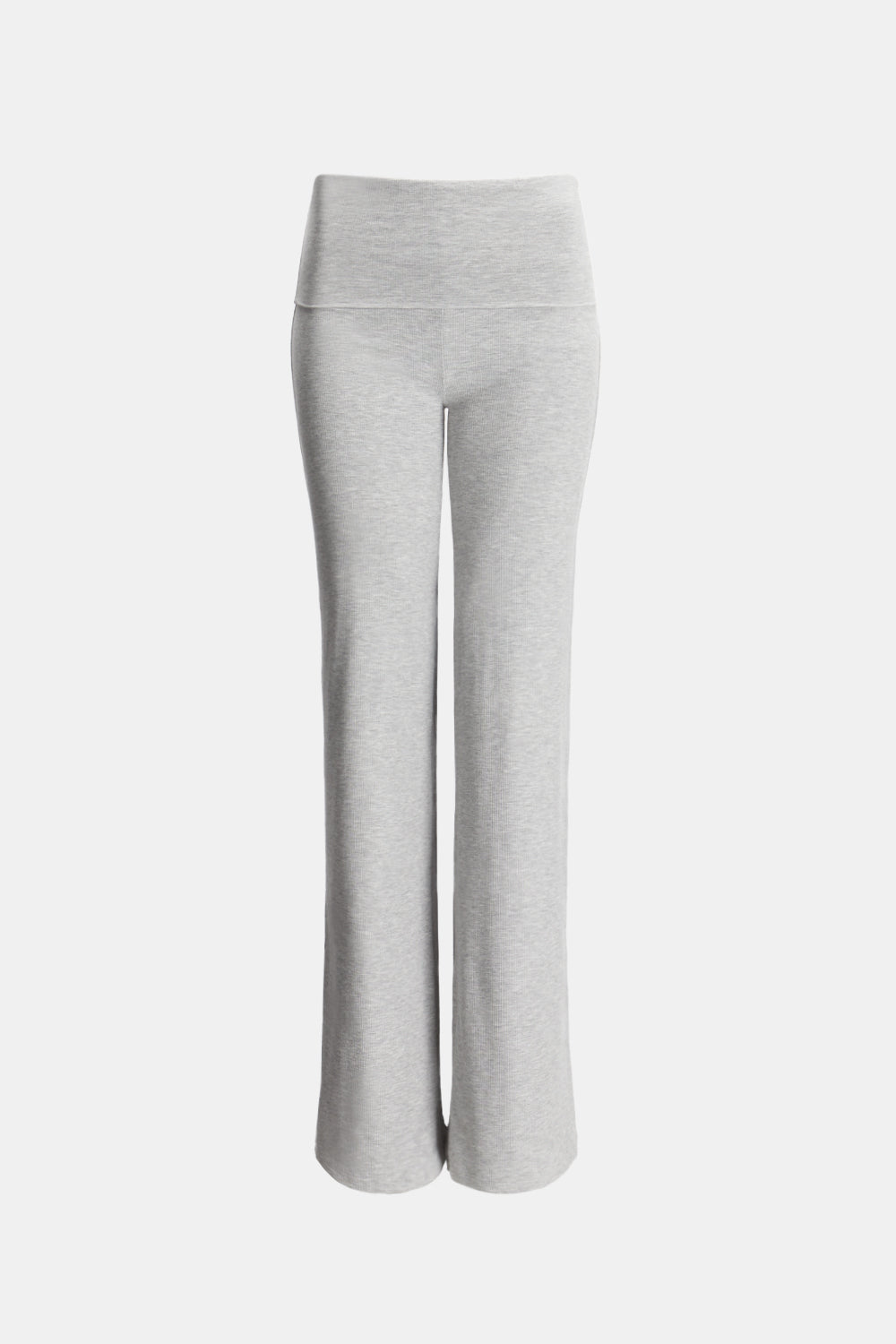 365 Sculpting Lounge Flared Trousers - Grey Marl
