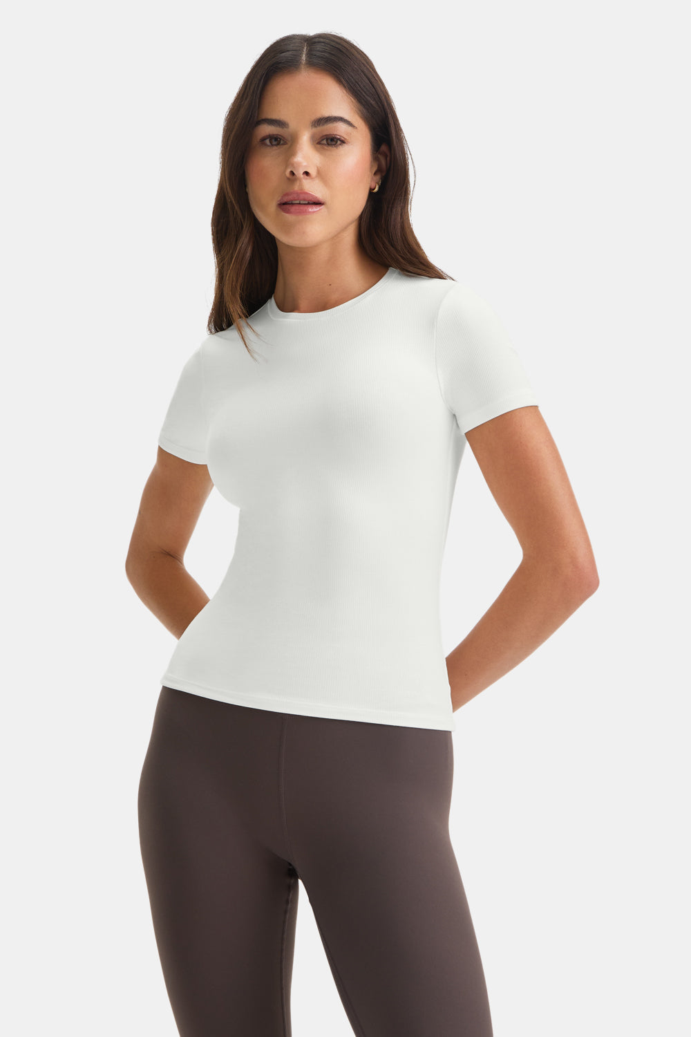 365 Sculpting Lounge T-Shirt - Coconut Milk