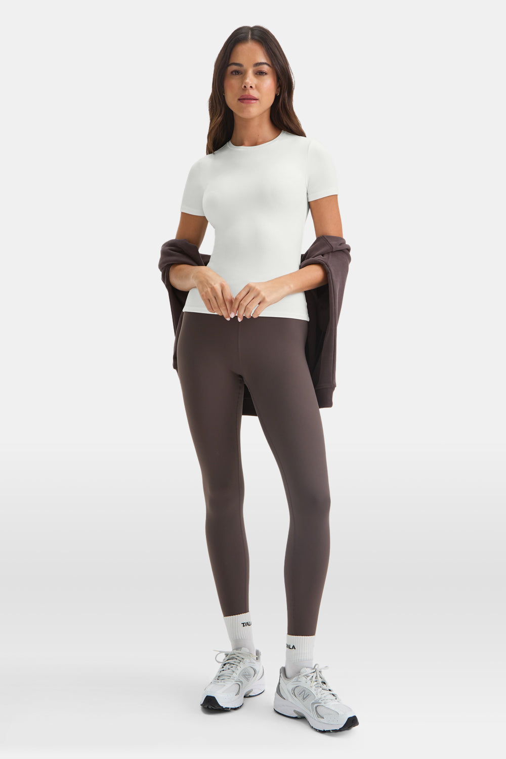 365 Sculpting Lounge T-Shirt - Coconut Milk