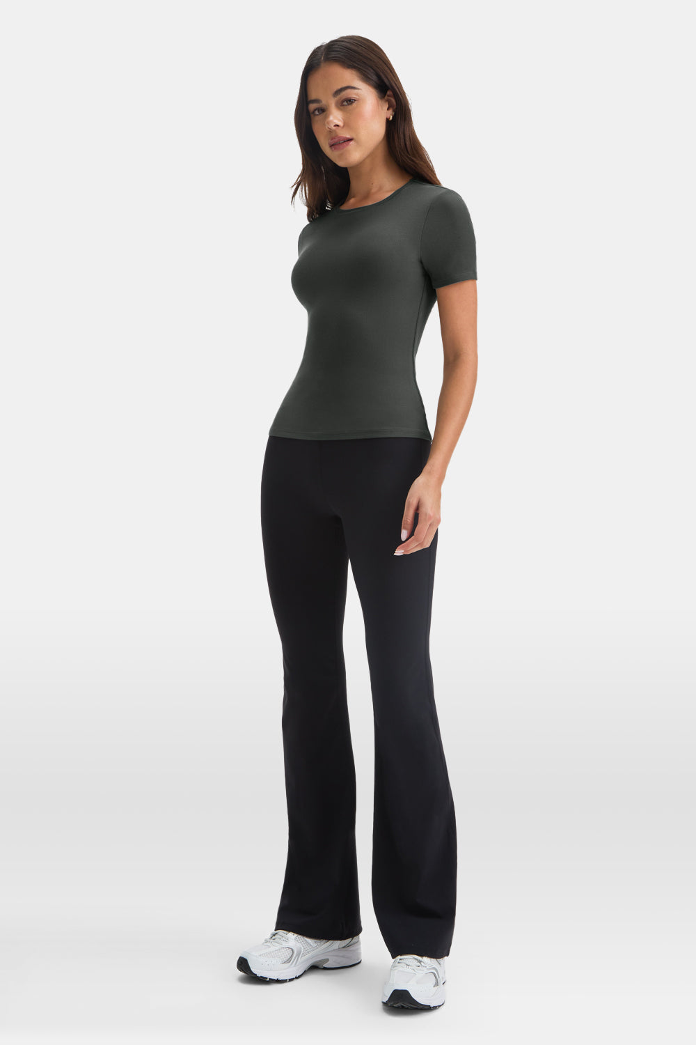 365 Sculpting Lounge T-Shirt - Dark Moss