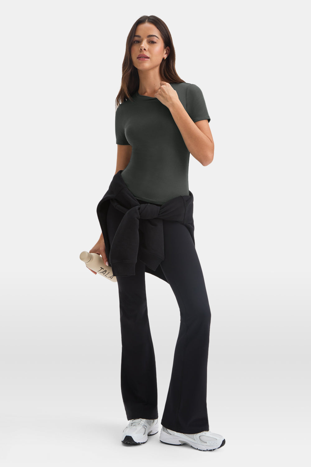 365 Sculpting Lounge T-Shirt - Dark Moss