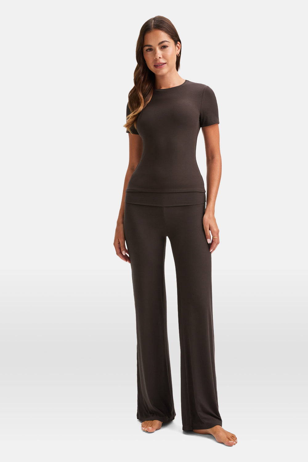 365 Sculpting Lounge T-Shirt - Espresso