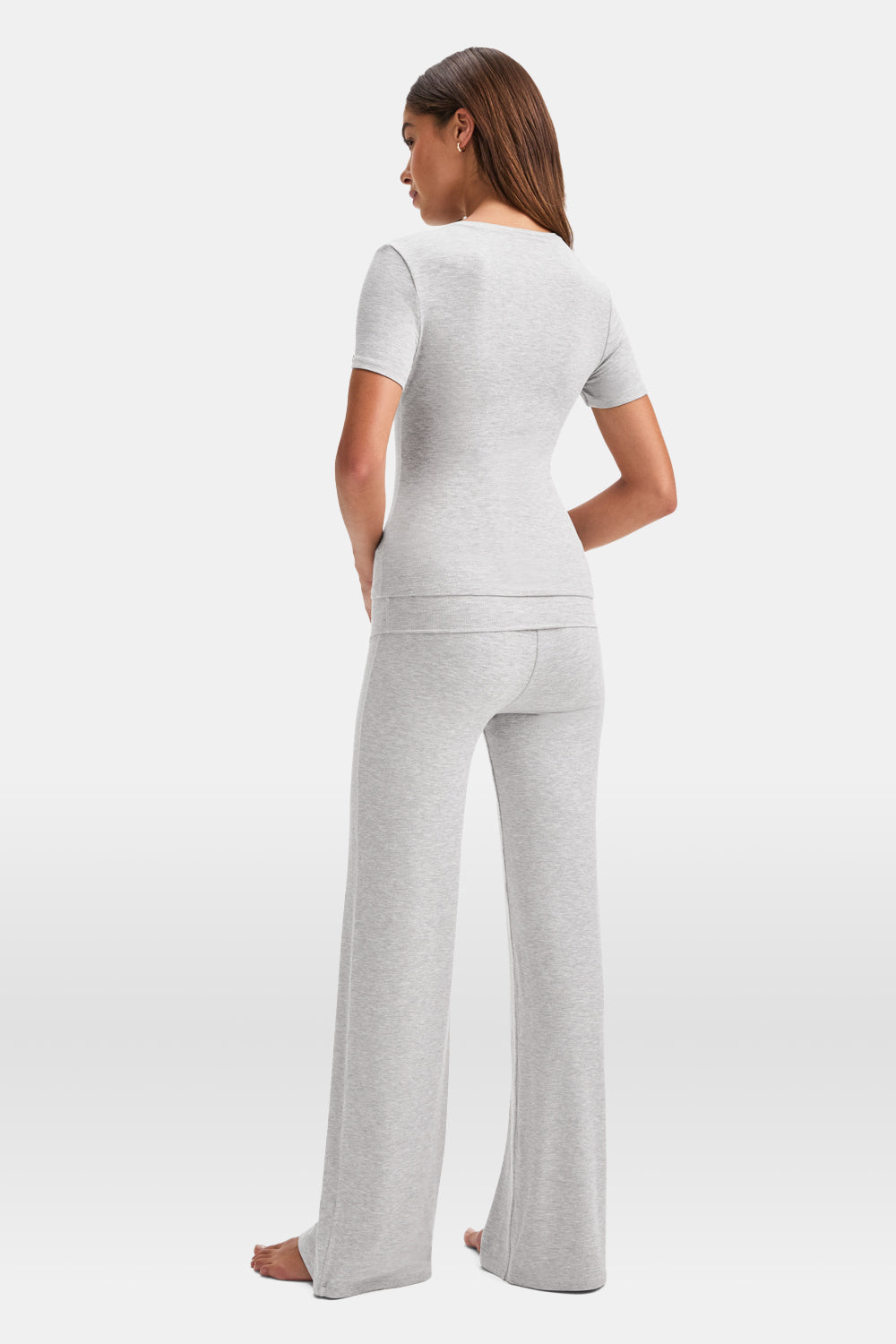 365 Sculpting Lounge T-Shirt - Grey Marl