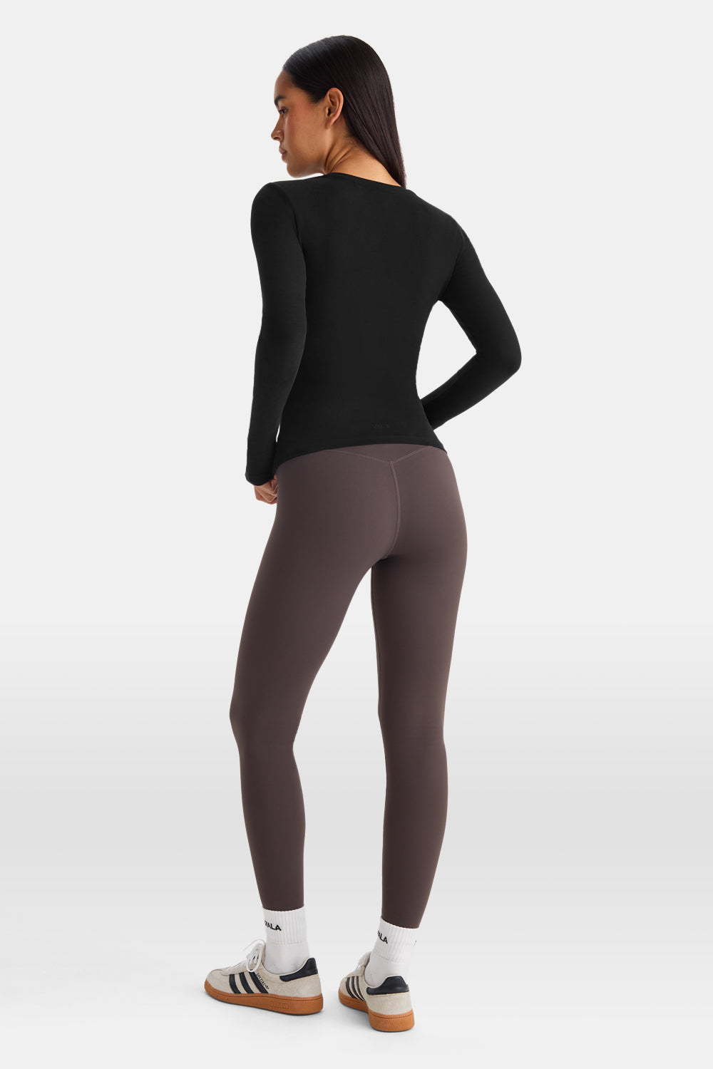 365 Core Cotton Long Sleeve T-Shirt - Black