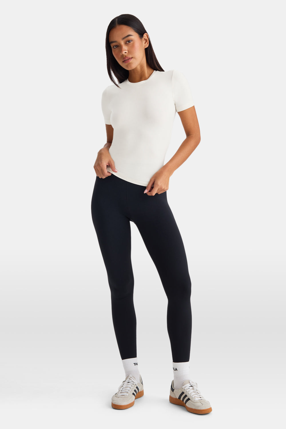 365 Core Cotton Short Sleeve T-Shirt - Ivory