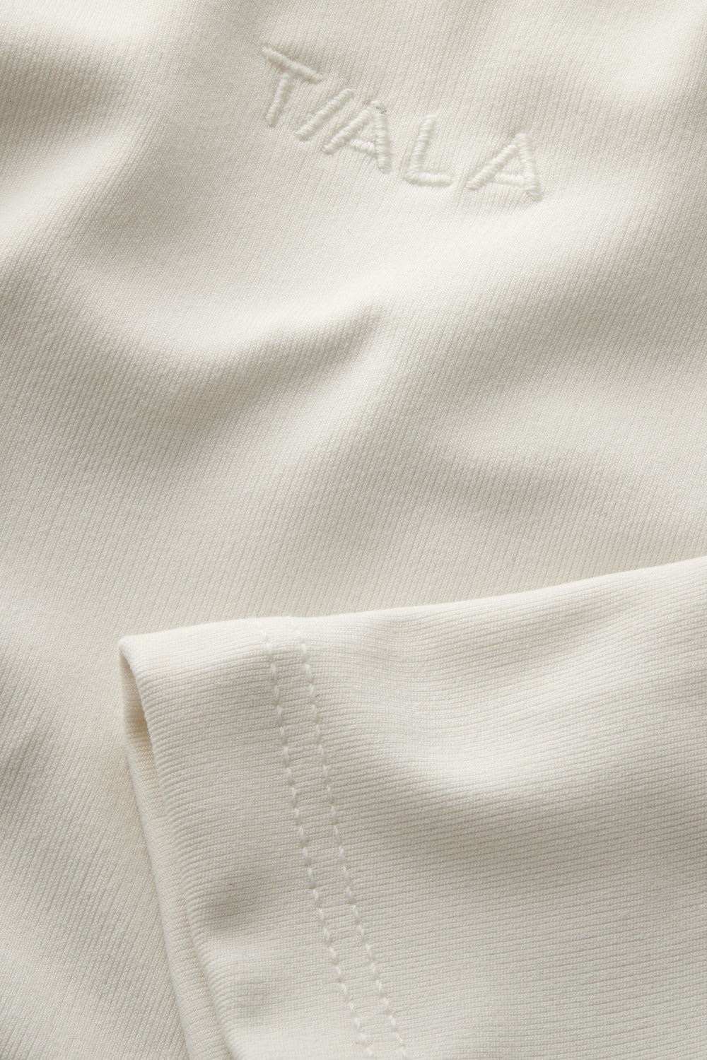 365 Boat Neck Long Sleeve Top - Vanilla