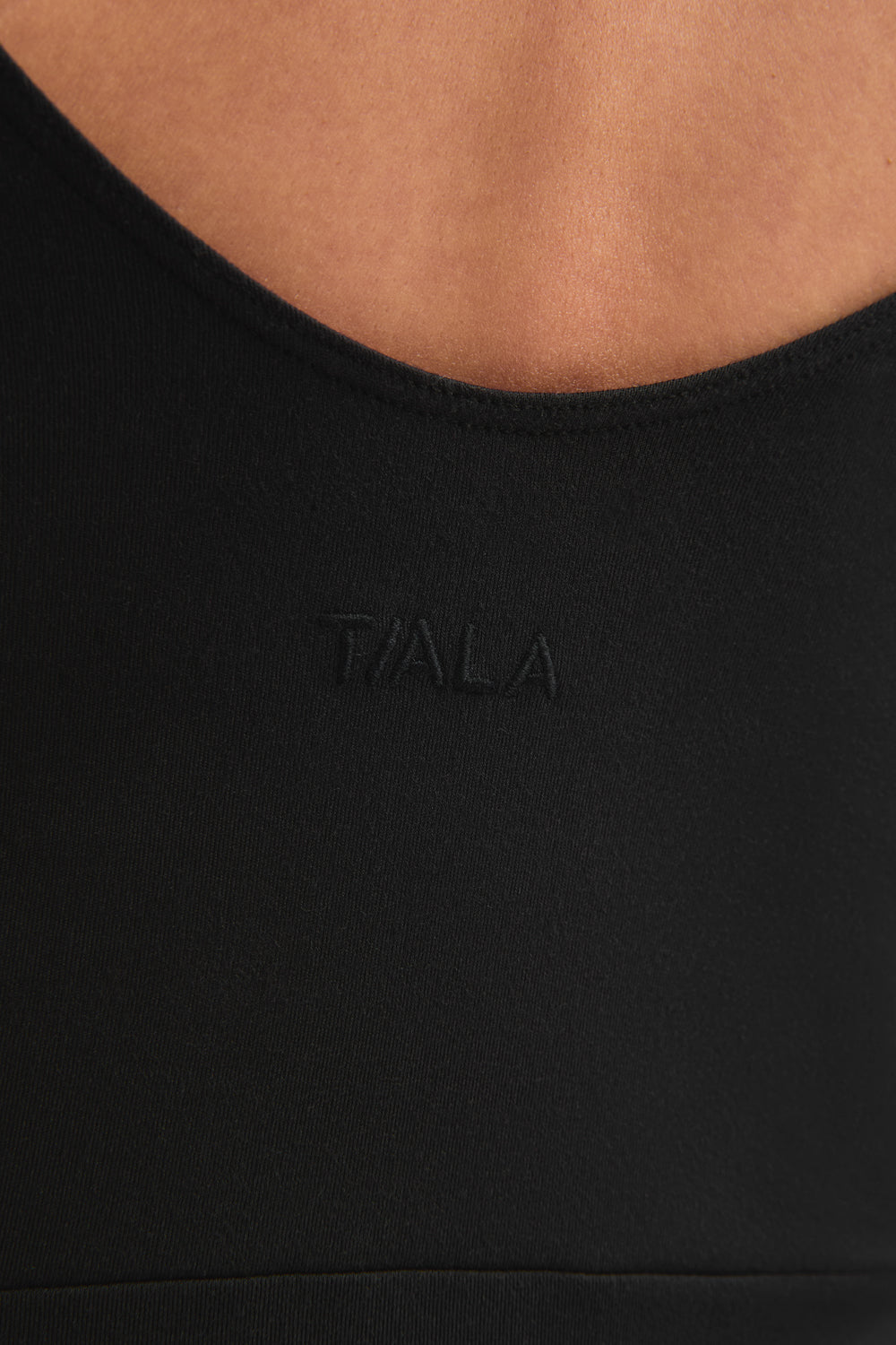 365 Open Back Maxi Dress - Shadow Black