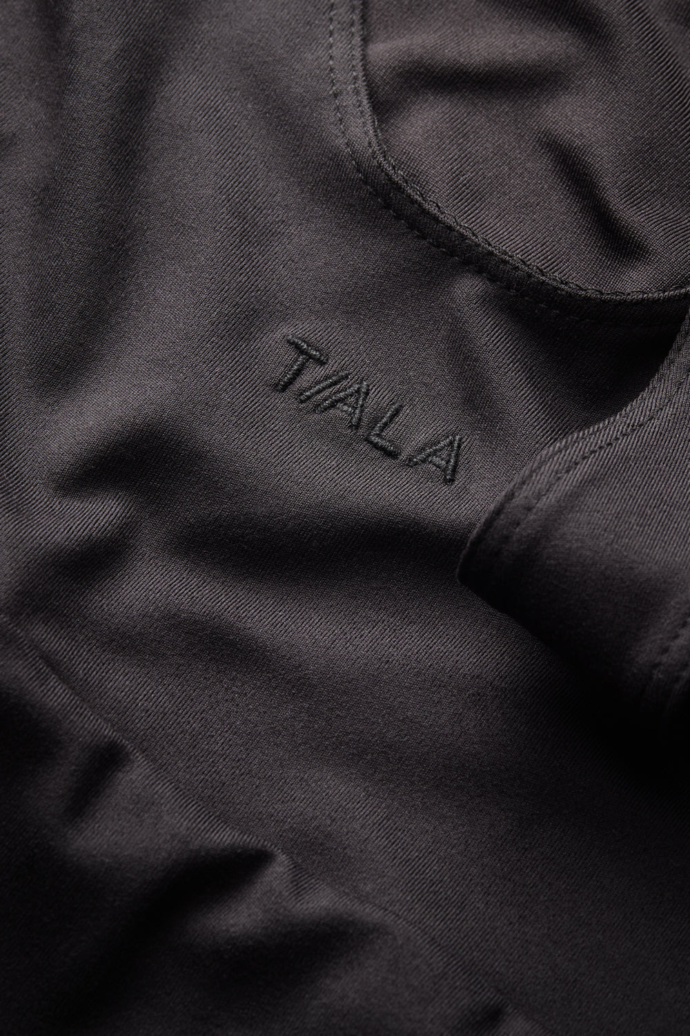 365 Open Back Maxi Dress - Shadow Black