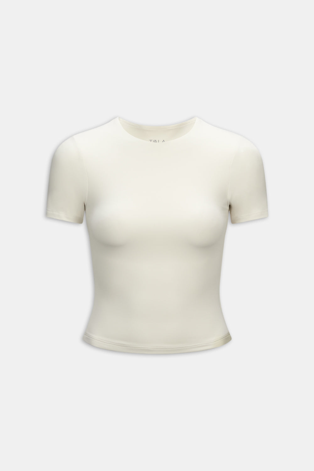 365 Crew Neck Short Sleeve T-Shirt - Vanilla