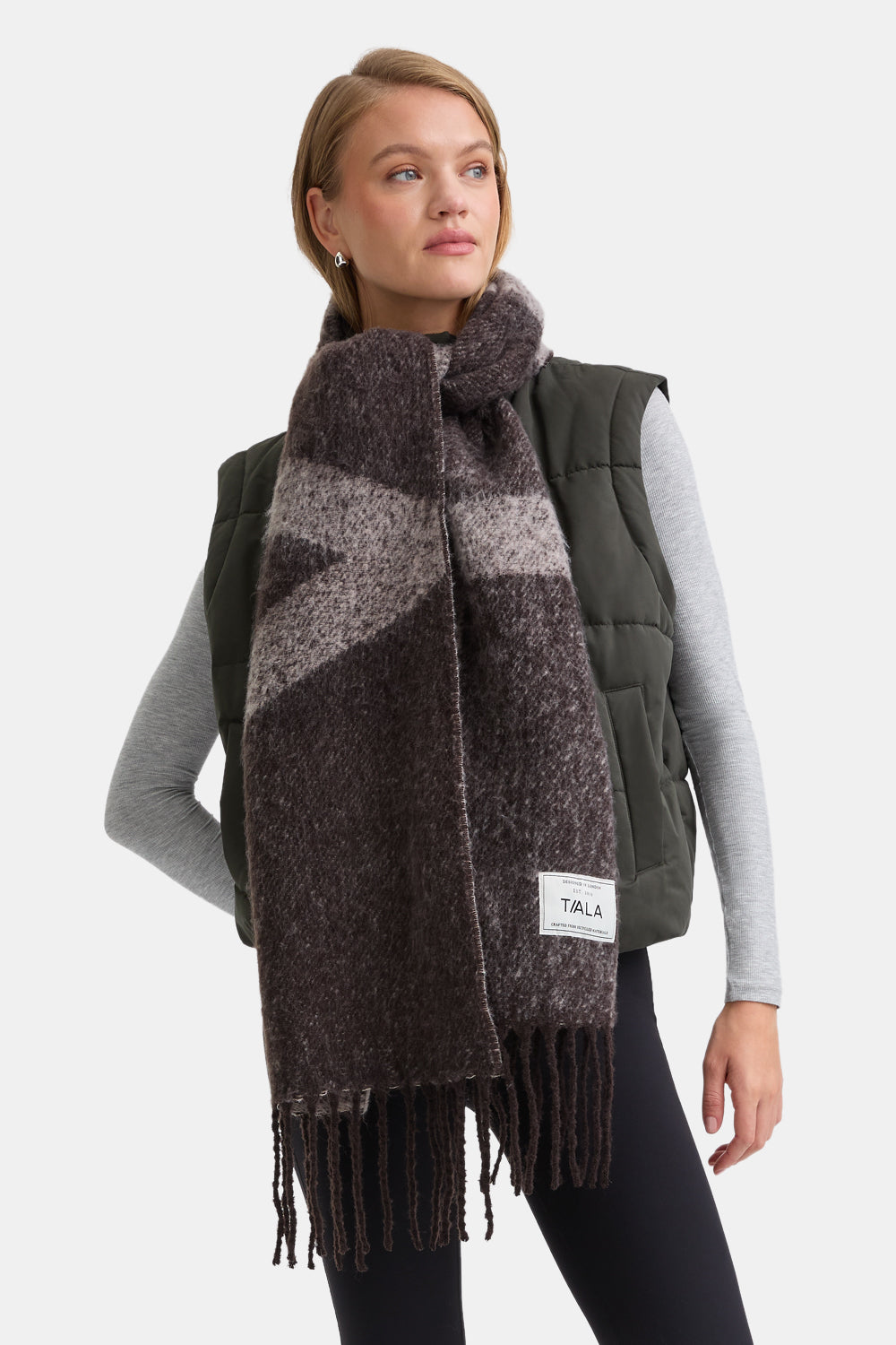 TALA Branded Scarf - Americano