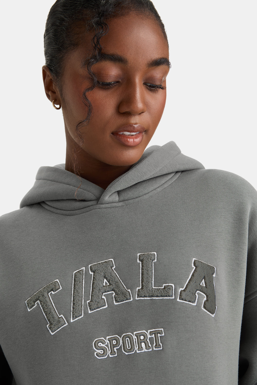 Oversized Club Hoodie - Slate Grey