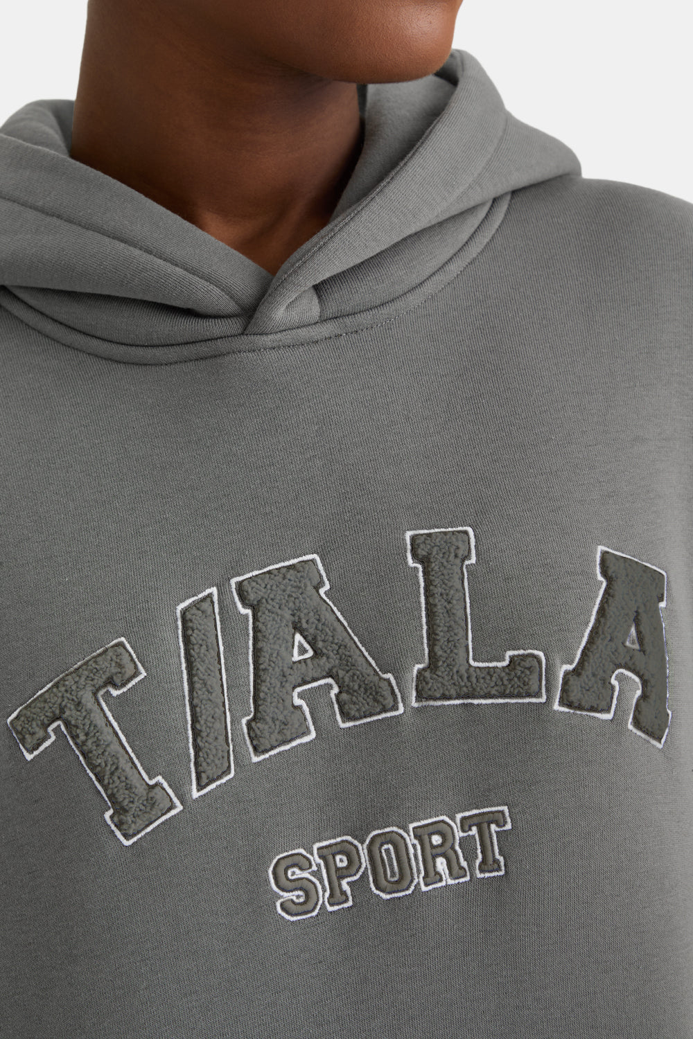 Oversized Club Hoodie - Slate Grey