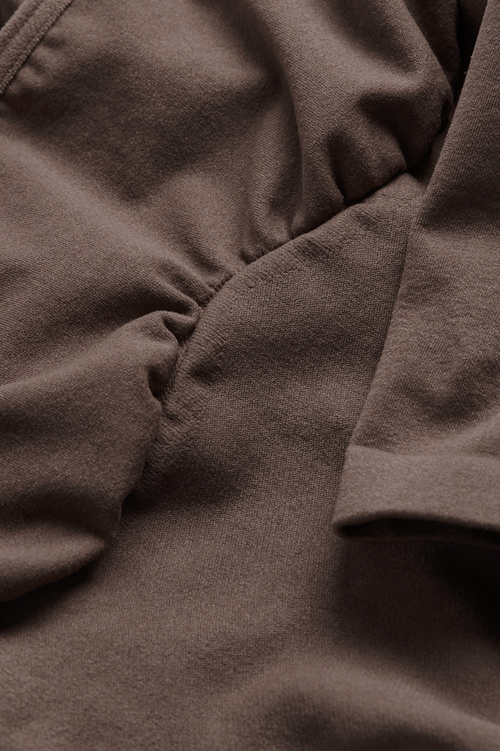 365 Contour Square Neck Bodysuit - Mocha