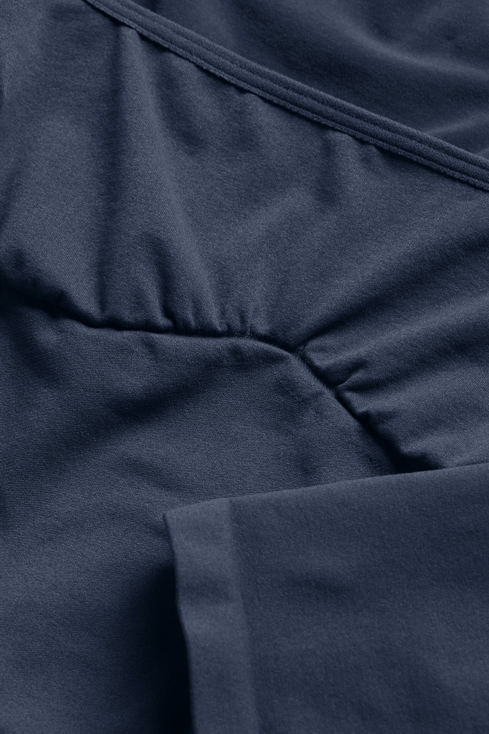 365 Contour Square Neck Bodysuit - Washed Navy