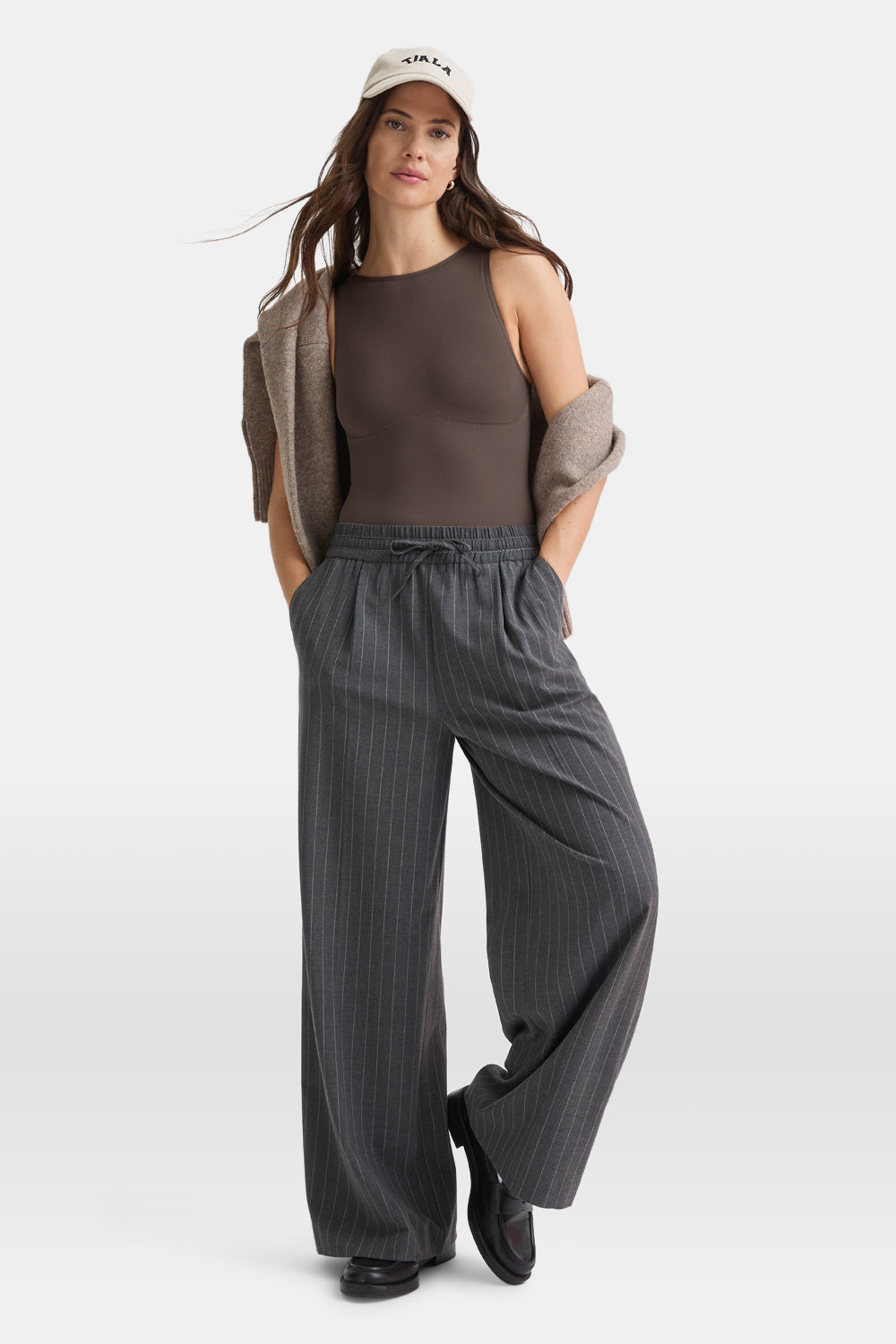 365 Contour Boat Neck Bodysuit - Mocha