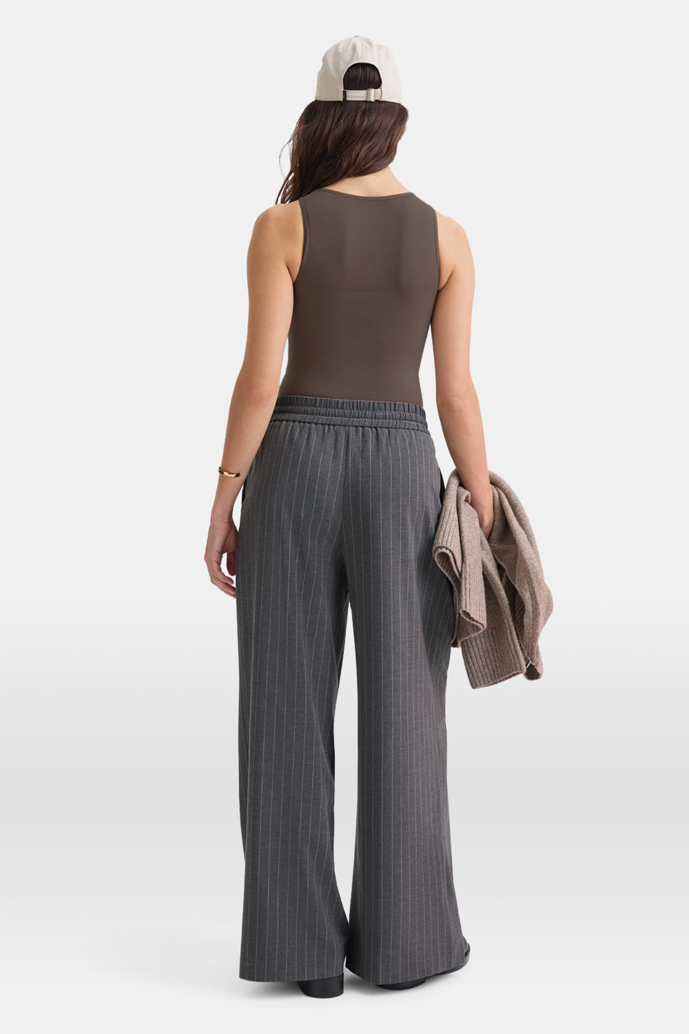 365 Contour Boat Neck Bodysuit - Mocha