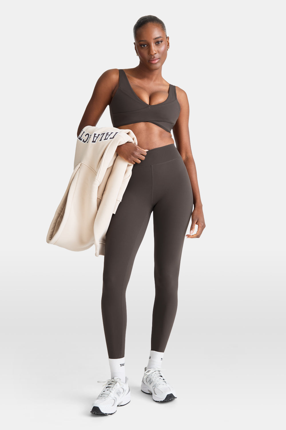 DayFlex High Waisted Legging - Mocha Brown