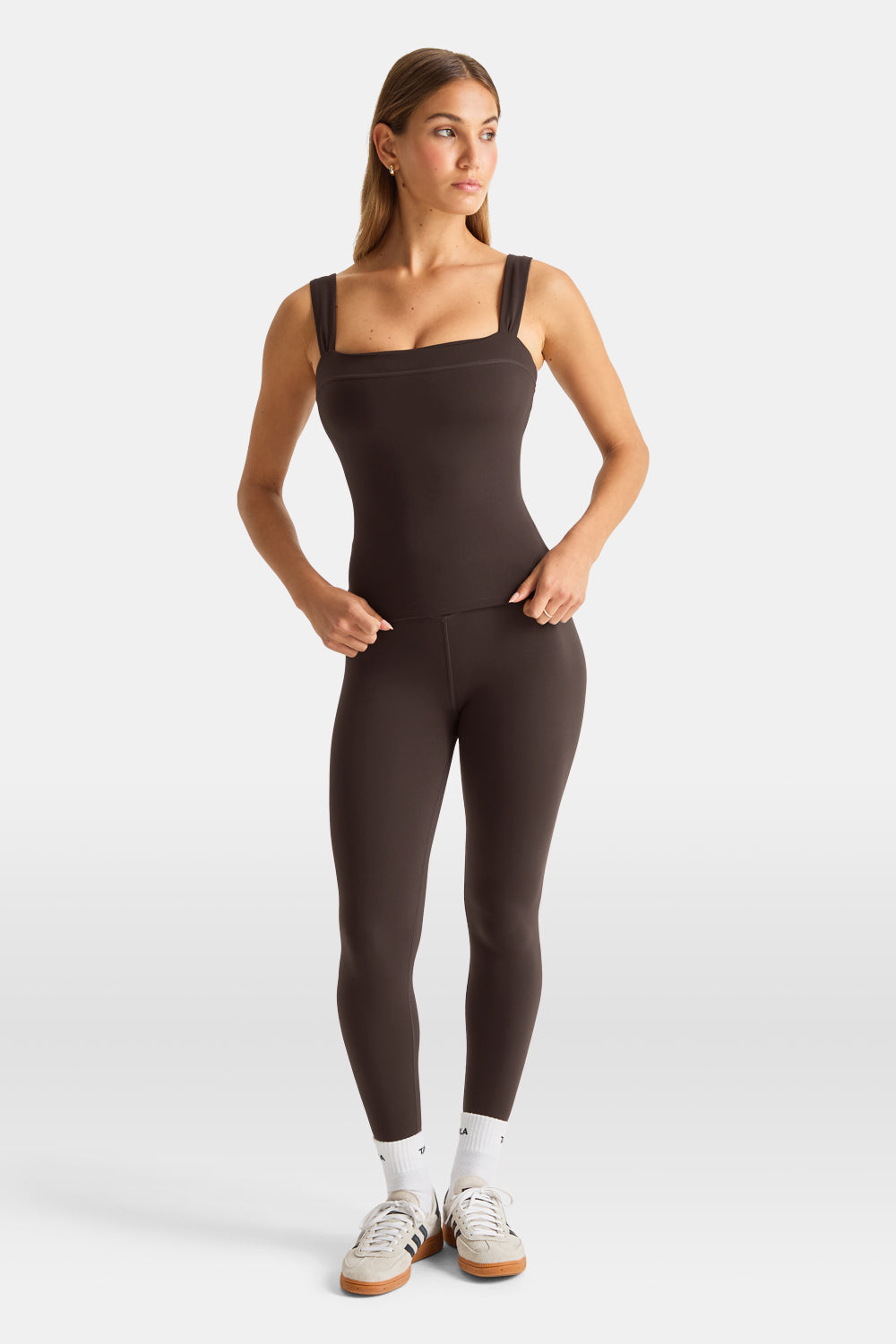 DayFlex Ruched Strap Vest - Americano