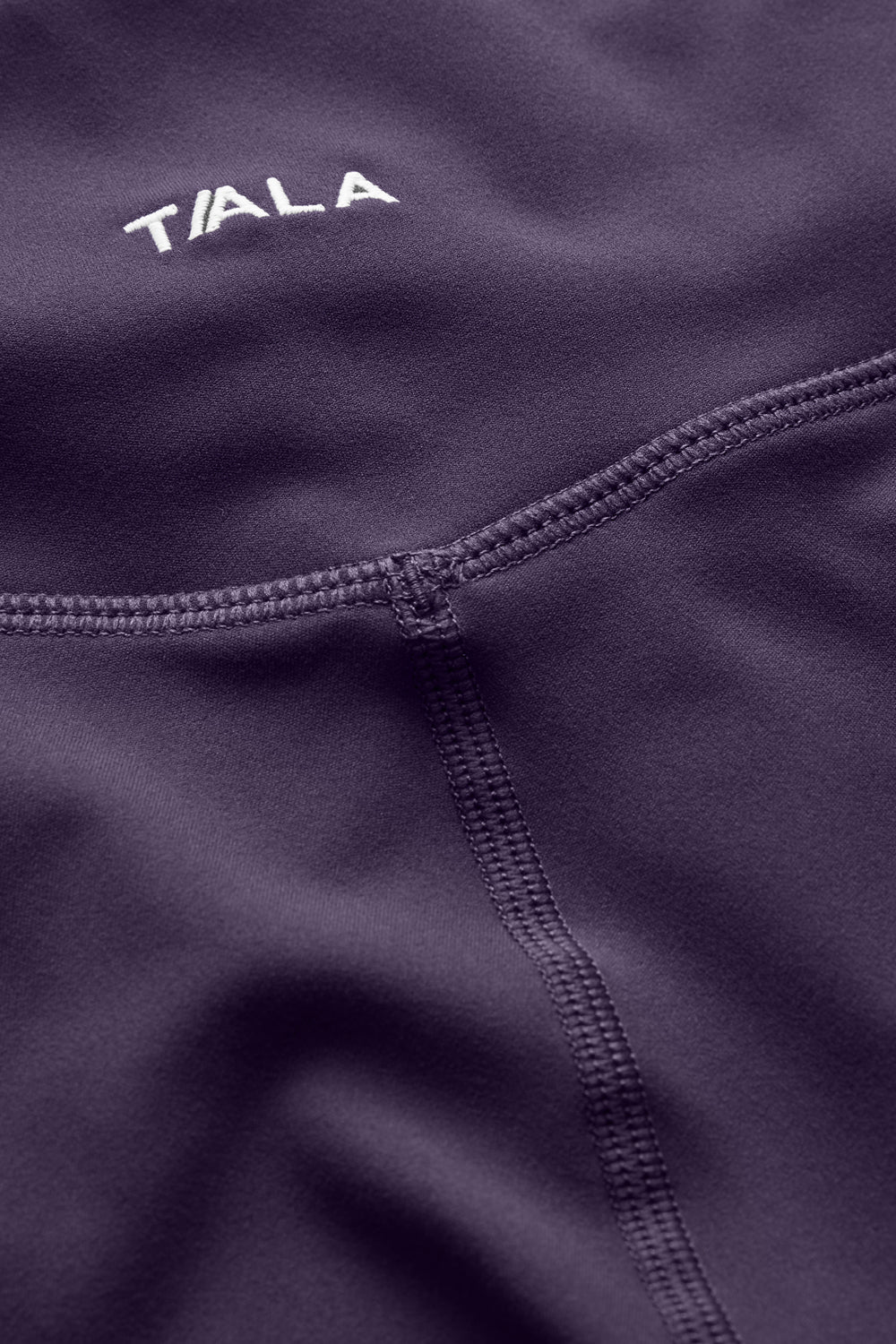 DayFlex Ruched Waist No Front Seam Legging - Purple Dusk