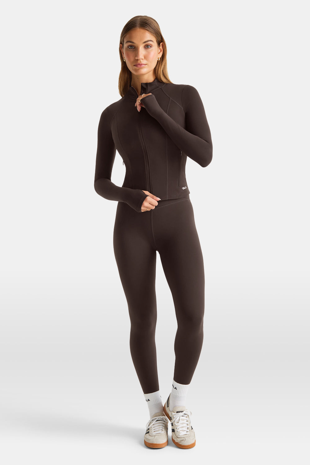 DayFlex Zip Through Sports Jacket - Americano