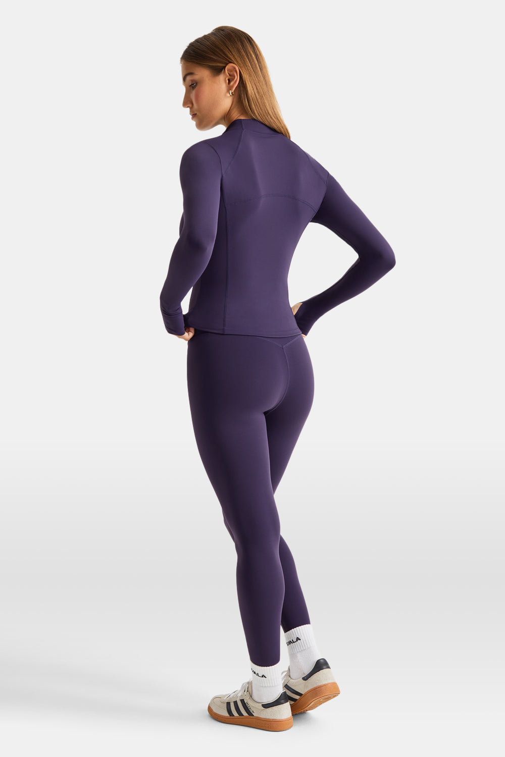 DayFlex Zip Through Sports Jacket - Purple Dusk