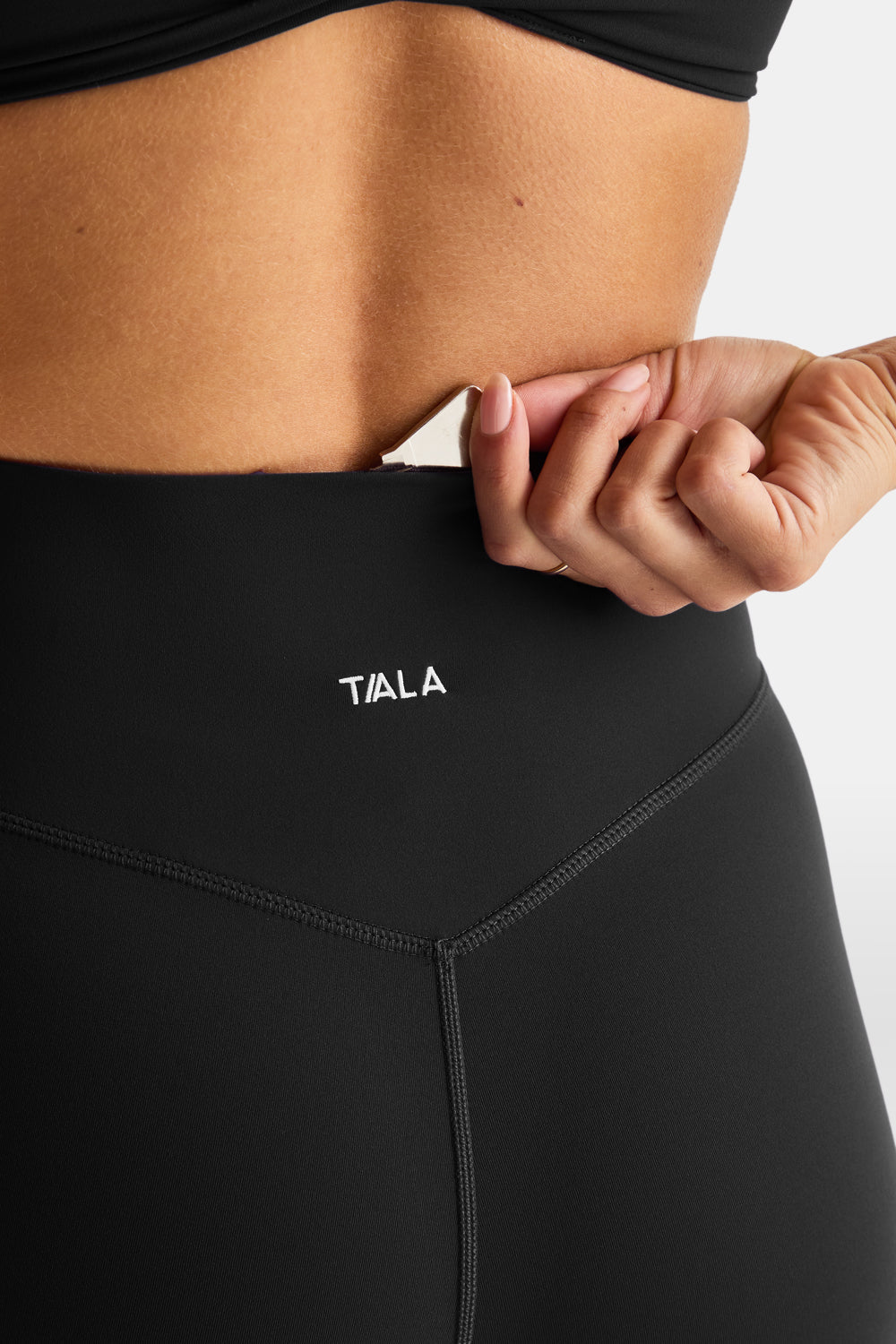 DayFlex Wrap Flared Yoga Pant - Shadow Black