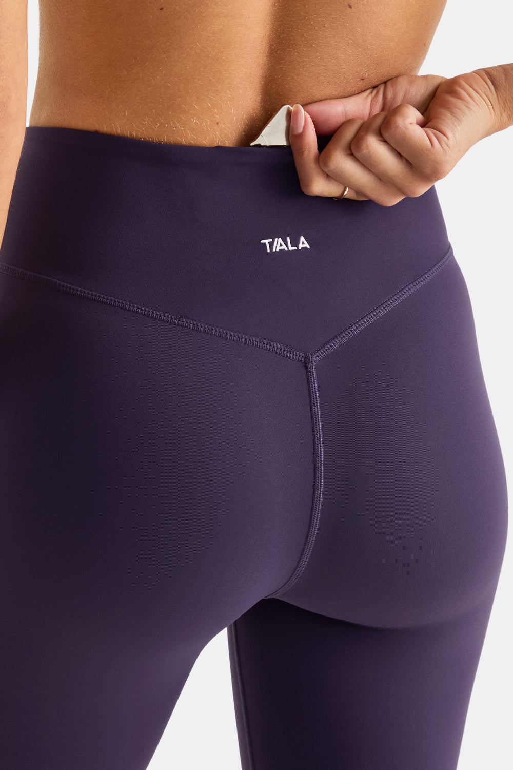 DayFlex Wrap High Waisted Legging - Purple Dusk