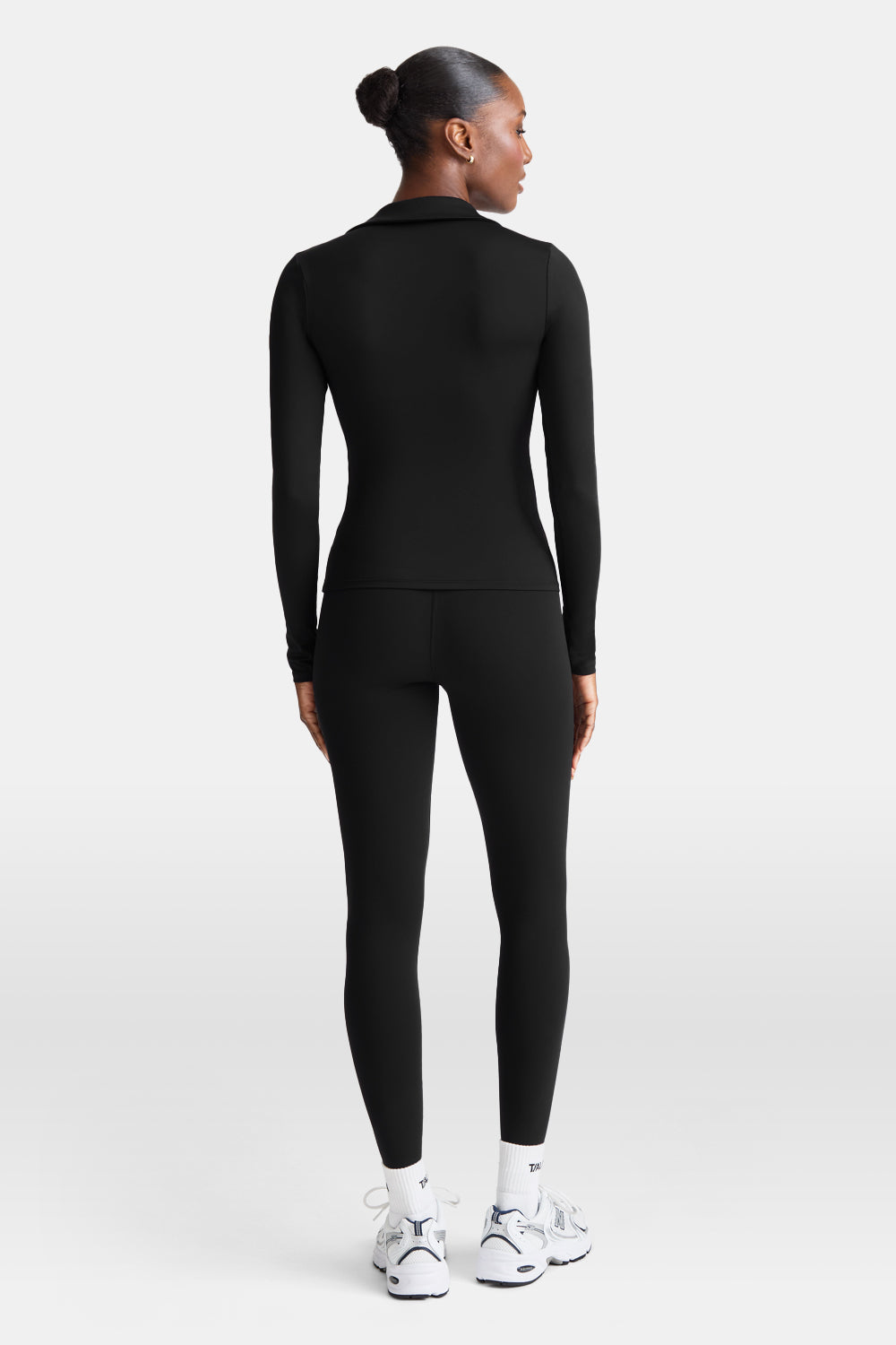 DayFlex Long Sleeve Lightweight Polo - Shadow Black