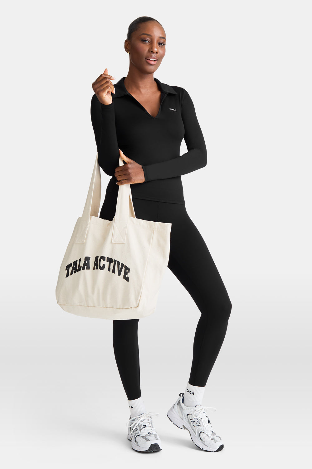 DayFlex Long Sleeve Lightweight Polo - Shadow Black