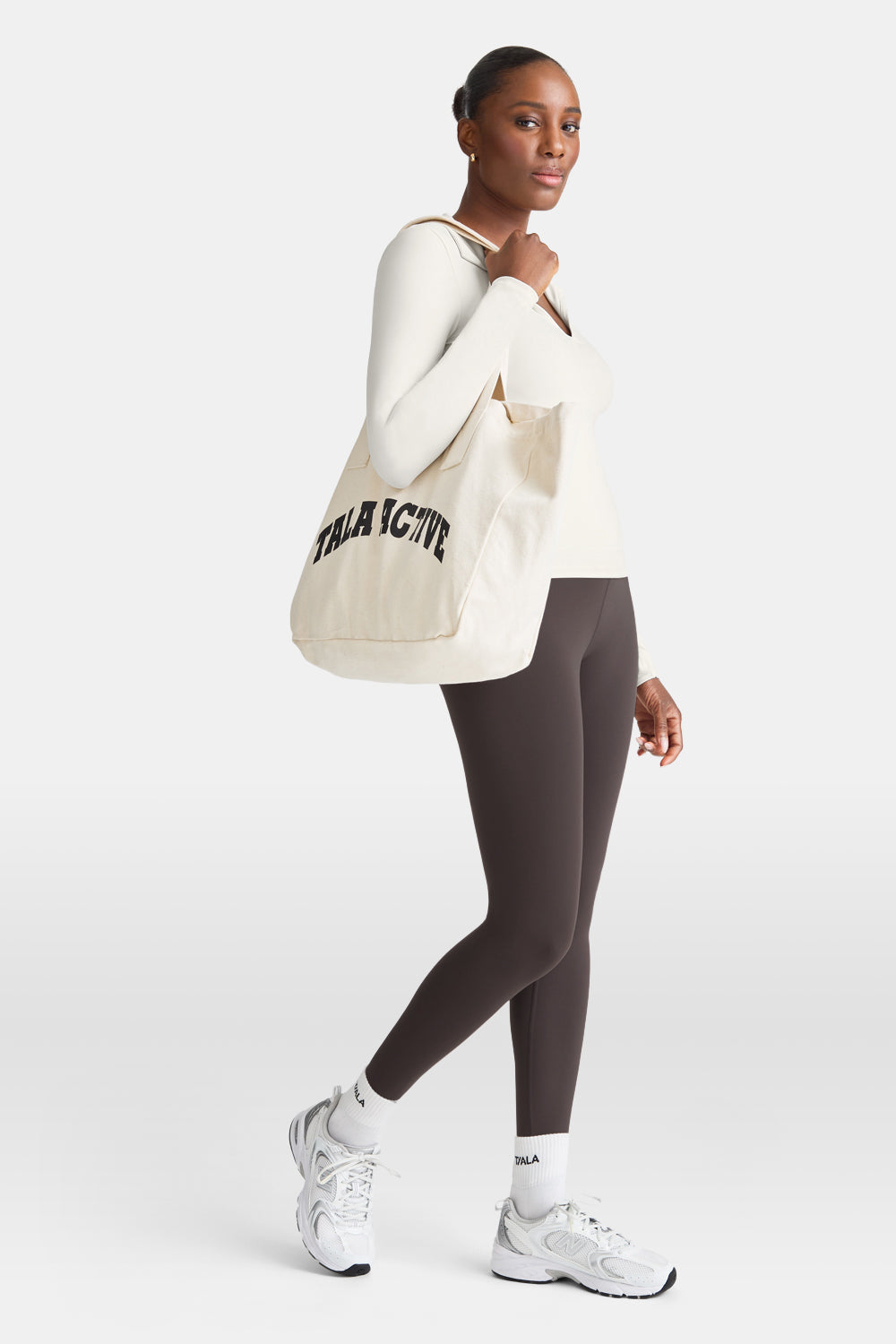 DayFlex Long Sleeve Lightweight Polo - Ivory