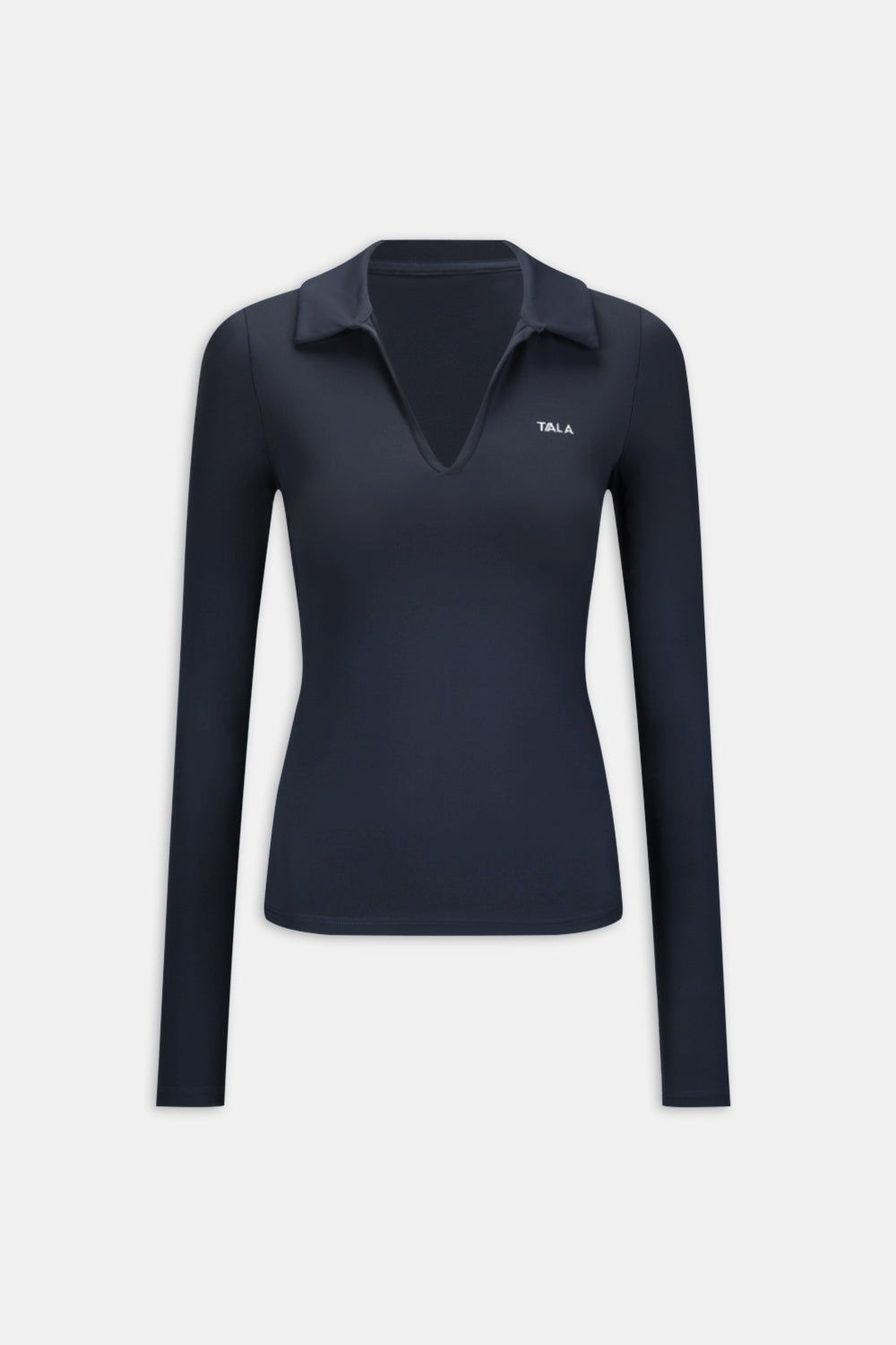 DayFlex Long Sleeve Lightweight Polo - Midnight Navy