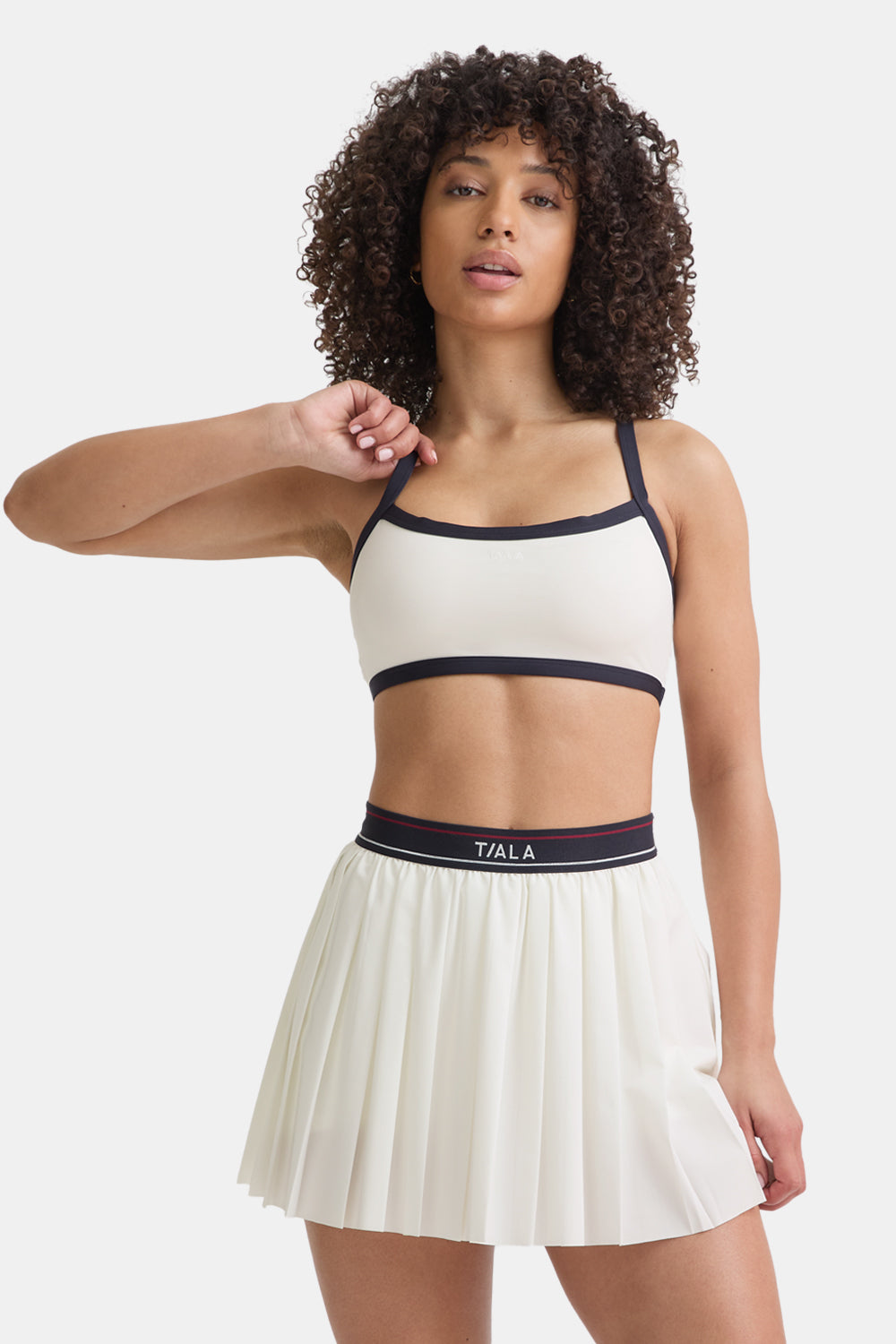 DayFlex Bandeau Sports Bra - Ivory
