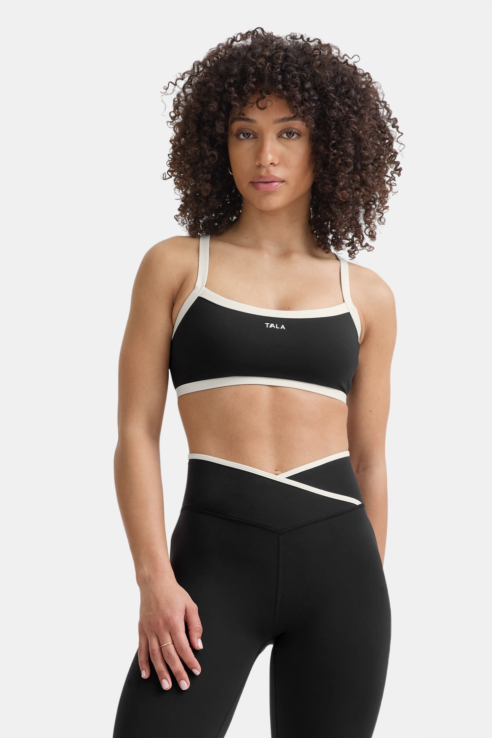 DayFlex Bandeau Sports Bra - Shadow Black