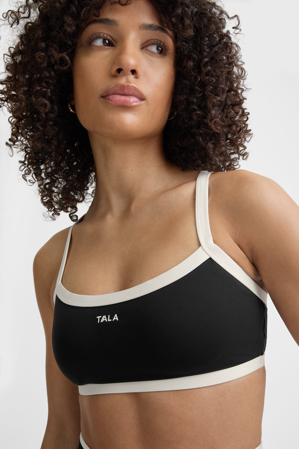 DayFlex Bandeau Sports Bra - Shadow Black