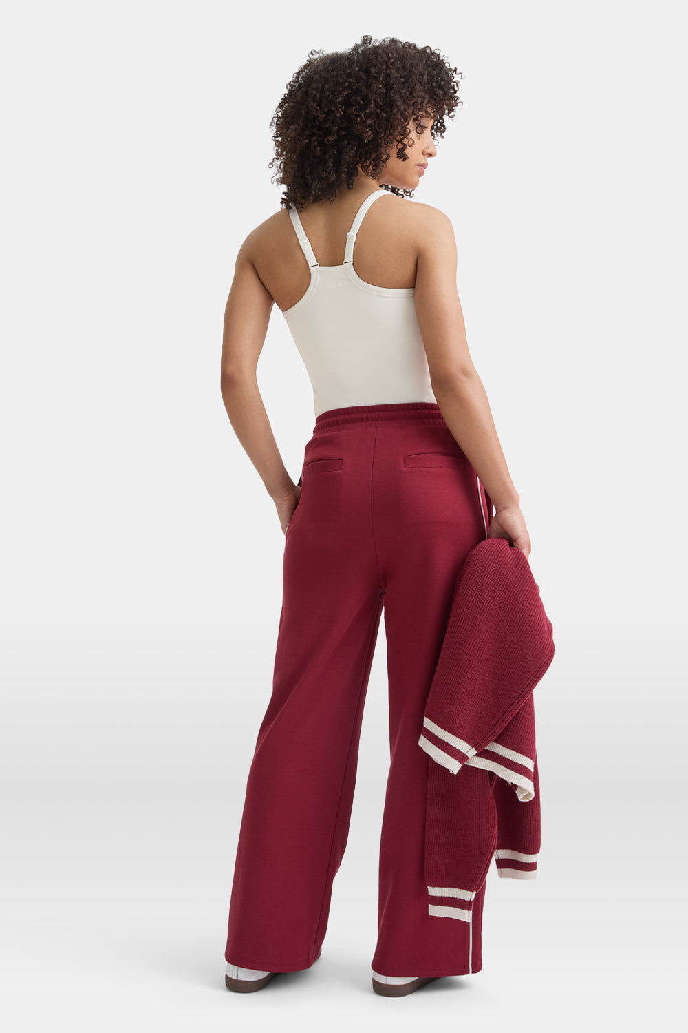 DayFlex Built-In Support Bandeau Vest - Ivory